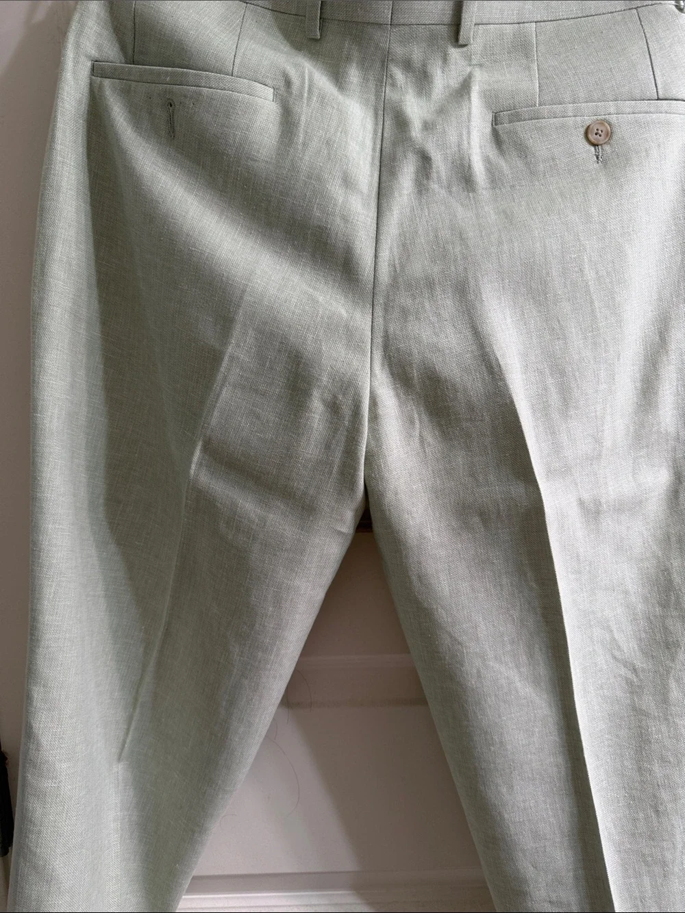 Bar III Light Sage Green Single-Breasted Sport Coat
